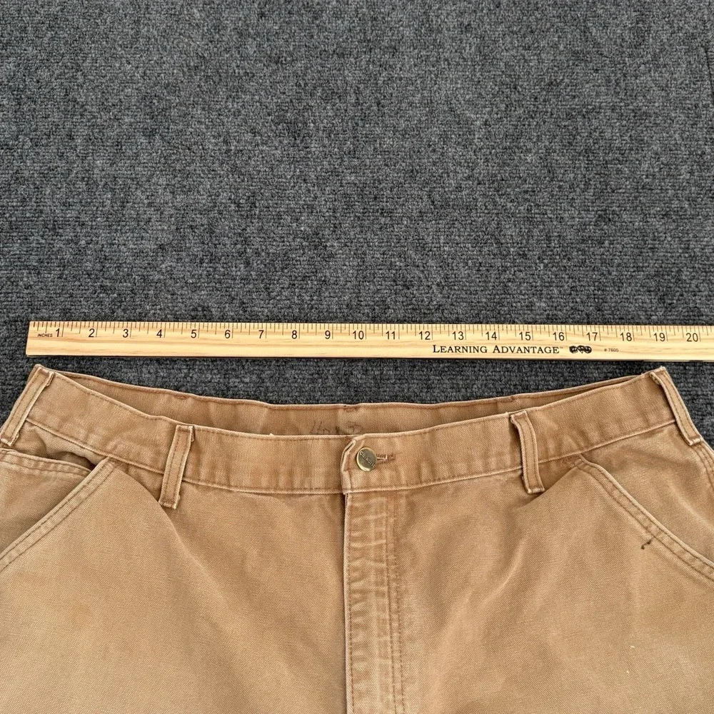 Vintage Carhartt Pants Mens 40x32 (38x31) Brown B11-BRN Carpenter Union Made USA